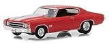 1971 Chevrolet Chevelle SS Red with White Stripes STA-BIL 60th Anniversary Hobby Exclusive 1/64 Diecast Model Car by Greenlight 29985