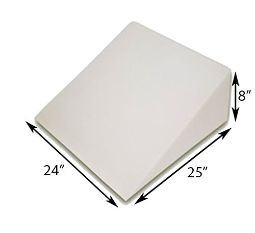 Extra Firm Density Acid Reflux Foam Bed Wedge Pillow Support Comfort (24