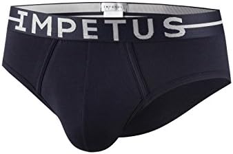IMPETUS COTTON STRETCH Brief (S, Navy)