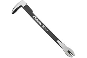 Pry Bar, 11.8" Cats Paw Nail Puller, Mini Crowbar for Home Remolding & Woodworking Prying, Scraping, Lifting, Pulling