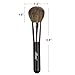 Matto Goat Hair Powder Mineral Blush Brush Travel Size Natural Wool Brush 1 Piece