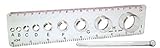 Makin's USA Clay Mixing Ruler, 8-Inch