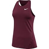 Nike Women's Pro Mesh Tank Top Shirt Sleeveless Dark Maroon Small