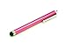 Cybertech Capacitive Stylus for Apple iPad, iPad 2, iPhone, iPod, Motorola Xoom, Samsung Galaxy, BlackBerry Playbook (Pink)