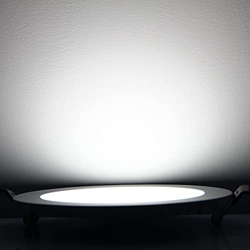 Recessed Lighting, deerdance Recessed Light Fixtures 4 Pack 6 Inch 12W