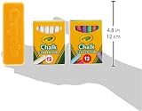 Crayola Chalk and Duster Set 24 Multicoloured Chalk Sticks and Eraser view 4