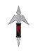 Power Rangers Ninja Steel Training Gear - Triple Sickle and Ninja Star Dagger