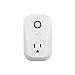 Jinvoo Wi-Fi Smart Plug Wireless Outlet, Remote Control Your Devices, No Hub Required, Compatible with Alexa Echo, Works with Google Home