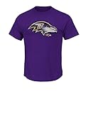 NFL Baltimore Ravens Men's UVC Tee, Dark Purple, Large