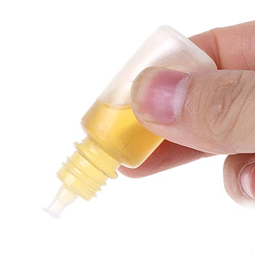 Junlinto 2pcs 10ml Bicycle Chain Flywheel Lubricat Mechanical Bearing Lube Silicone Oil