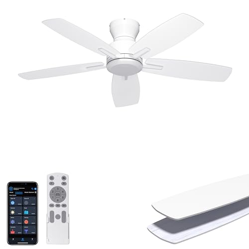 Ohniyou 42 inch Ceiling Fan White