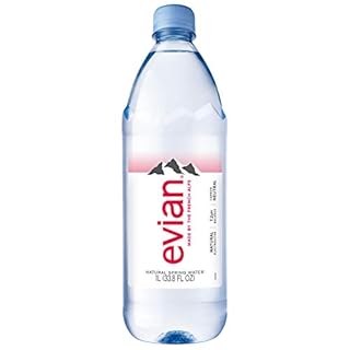 UPC 079298000078 product image for Evian Natural Spring Water, Naturally Filtered, 1 Liter Bottle (33.8 Fluid Ounce | upcitemdb.com