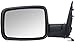 Sherman Replacement Part Compatible with Dodge Pickup Driver Side Mirror Outside Rear View (Partslink Number CH1320304)