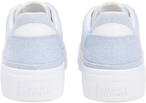 Th Foxing FW0FW09172 Chaussures Basses en Toile délavée pour Femme, Bleu (Breezy Blue), 3.5