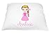 Personalized Kid's Princess Pillowcase Microfiber Polyester 20 by 30 Inches, Pillow Princess, Princess Pillows for Girls, Toddler Princess Pillow Cover, Custom Pillowcase, Personalized Gifts
