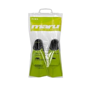 MARU Trainingsgeräte Trainingsflossen, Neon Limette/Schwarz, Size 2/3 35/36 3 Schnorchelmasken 31fO2ICzcqL. SS300 Kurzes Flossendesign
Hochwertiges Silikon
Widerstand und Antrieb