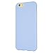 Danbey Compatible with iPhone 6/6S Case, Charming Colorful Skin Feeling, 1.5mm Thick Flexible TPU Slim Cover, for Apple 4.7-inch, D1056 (Matte-Purple-Blue)