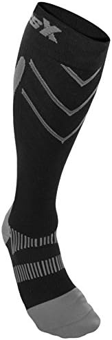 CSX Compression Socks for Men and Women, Knee High, Recovery Support, Athletic Sport Fit,