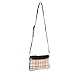 Burberry Women's Horseferry Check Peyton Clutch Bag Beige + Black