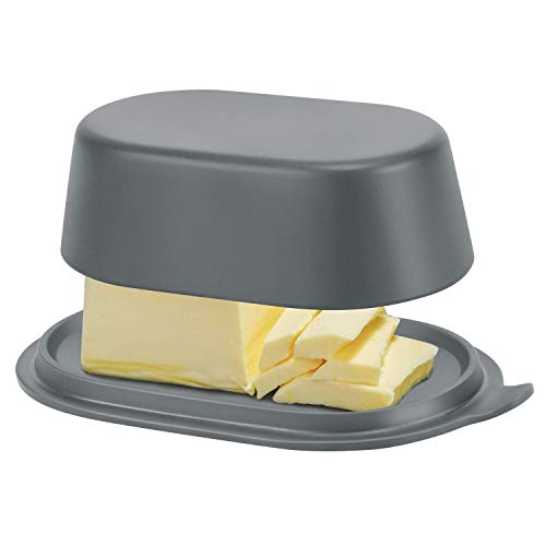 Geesta ExtraLarge Covered Butter Dish Made with Durable Bamboo Fibers