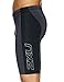 2XU Men's Elite Compression Shorts (Black/Steel, Medium)