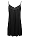 IN'VOLAND Women's Full Slips Plus Size Nightgown Sleeveless Sleepwear Spaghetti Strap Night Dress