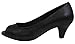 City Classified Comfort Women's Open Peep Toe Low Kitten Heel Pump