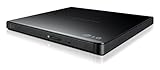 LG Electronics 8X USB 2.0 Super Multi Ultra Slim Portable DVD Writer Drive +/-RW External Drive with M-DISC Support (Black) GP65NB60 (Renewed)