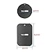 TechMatte MagGrip Metal Plate Replacement Kit for Magnetic Universal Car Mount