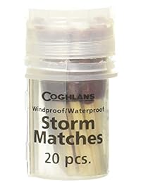Coghlan 1170 de la Tormenta Matches   25 pack