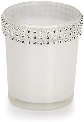 Amazon Com Darice David Tutera Glass Votives White With
