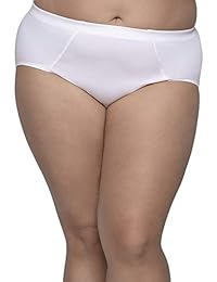 Fruit Of The Loom Women's Plus Size Underwear Flexible Fit Brief Panties