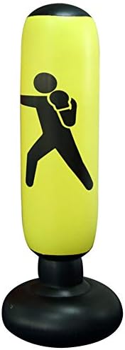 MYYAGEW Free Standing Water Base Pump Inflatable Punching Bag,Free Standing Boxing Toy for Children, Punching Bag for Kids, Youth Boxing Bag, Inflatable Punching Bag for Adults