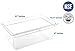 Wellborn Sous Vide Container, Model WHC-26, Cooker Tank, Heat Resistant Strong Bucket, Cooking Pot, Polycarbonate Clear, NSF Approved for Immersion Circulators, Anova, ChefSteps Joule, Wancle (26 qt)