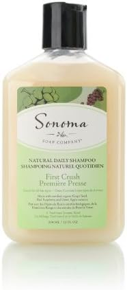 Sonoma Natural Daily Shampoo, First Crush, 12 Fluid Ounce by Sonoma