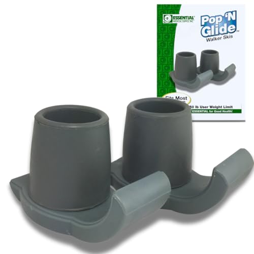 Essential Medical Supply Pop and Glide Easy Use Walker Ski