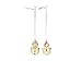 SWAROVSKI Gingerbread Snowman Couple Ornament Light Multi One Size