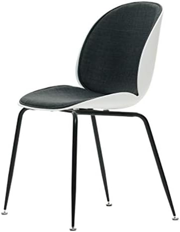 Swivel Chairs Chair Home Chair Makeup Chair Dining Chair Wrought Iron Office Desk Chair Seat Gift (Color : Gray, Size : 865350cm)