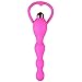 NewMagic® 100% Pure Silicone Vibrating Anal Beads - Single Frequency Vibrator Massager Plug Discreet Packing - Pink