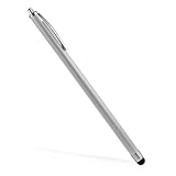 BoxWave Slimline Capacitive Stylus for Sanyo Zio SCP-8600 - Sanyo Zio SCP-8600 Touch Screen Stylus w/ Thinner Barrel and Finer Point (Metallic Silver)