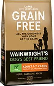 wainwright's grain free mature dog food
