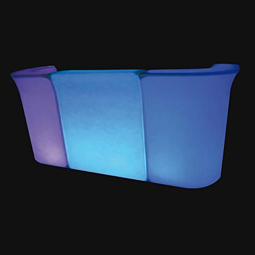 AFX LED-BARCORNER OUTDOOR LED BAR ECKE THEKE COCKTAILBAR LED Möbel Tresen Counter Empfangstheke Disco Event Party Club… – Bild 4