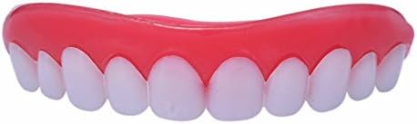 Cosmetic Teeth, Uppers Only, Instant Smile Comfort Veneers, Hand crafted detail, One Size Fits Most