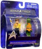 Diamond Select Toys Star Trek The Original Series Mini Mates Series 2 Battle Damaged Kirk & Gorn