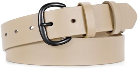 Raw Edge Jeans Belt with Wide Waist Strap, 7 Adjustable Holes Amazon.com: Amazon Essentials Women main image 4