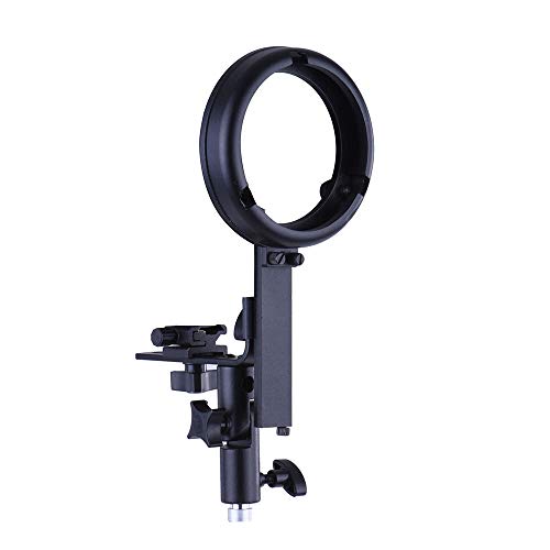 with Bowens Mount Adapter Cold Shoe for Softbox Reflector Beauty Dish Honeycomb Umbrella Snoot