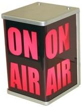 Sandies Model 393 Series Three Sided ON AIR light 12VDC LEDs