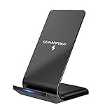 Qi Wireless Charger ,GDHAPPYBUY, Usb Portable 10W Qi Certified Fast Wireless Charging Charger Stand for iPhone Xs MAX/XR/XS/X/8/8 Plus,Samsung Galaxy S9/S9 Plus/S8/S8 Plus/S7，LG G6/V30, and more