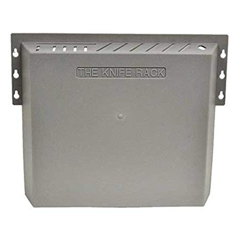 Wall Mounted Plastic Knife Storage Rack Holds 12 Knives For Kitchen or Shops