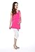 YeeSure Maternity Breast-Feeding Tunic Shirt YF11 Tunic Loose Fit Sleeveless Postpartum Jersey Clothes For Maternal (Free Size, Fuchsia)